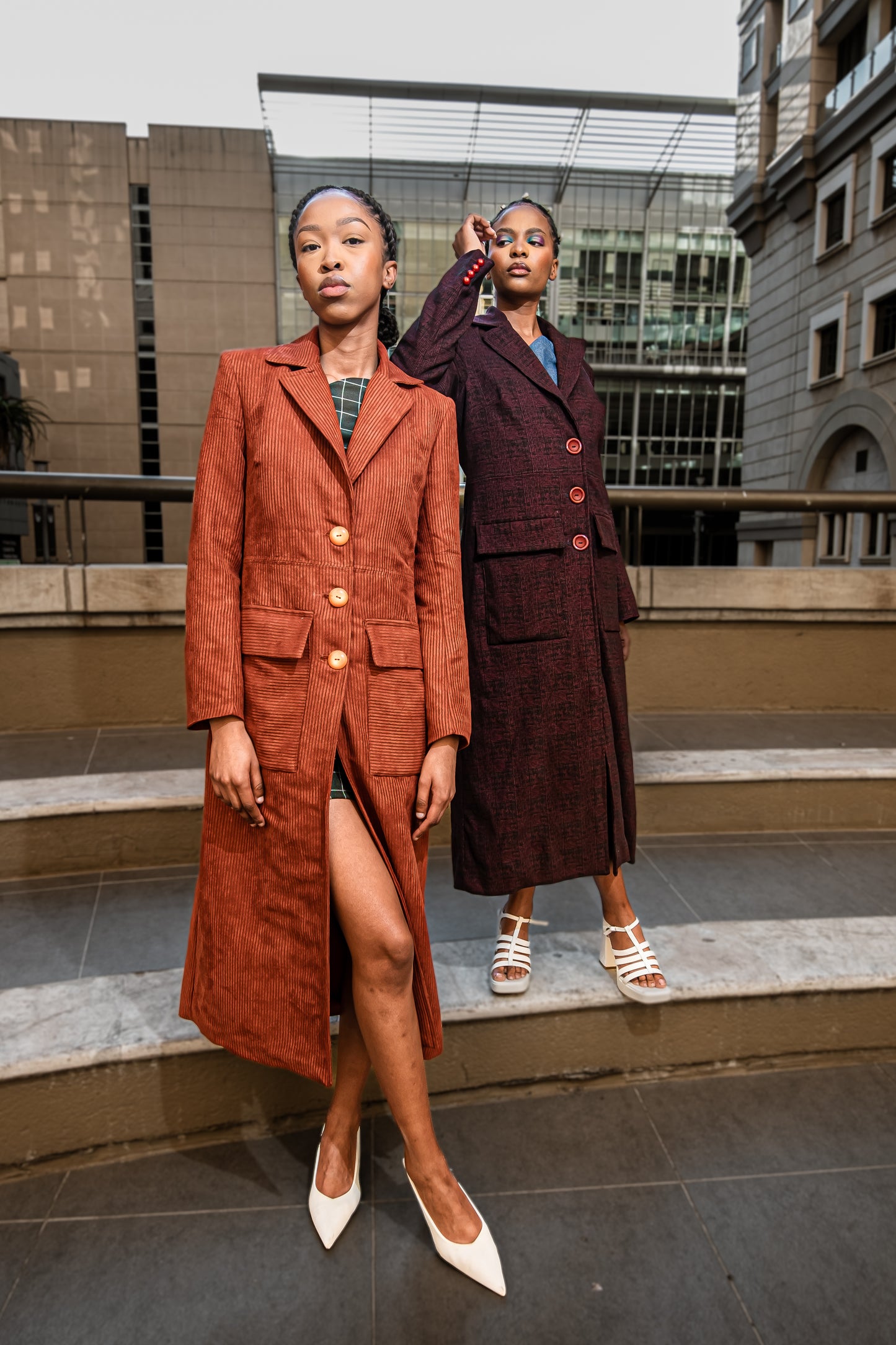 Scarlet Maroon Trench