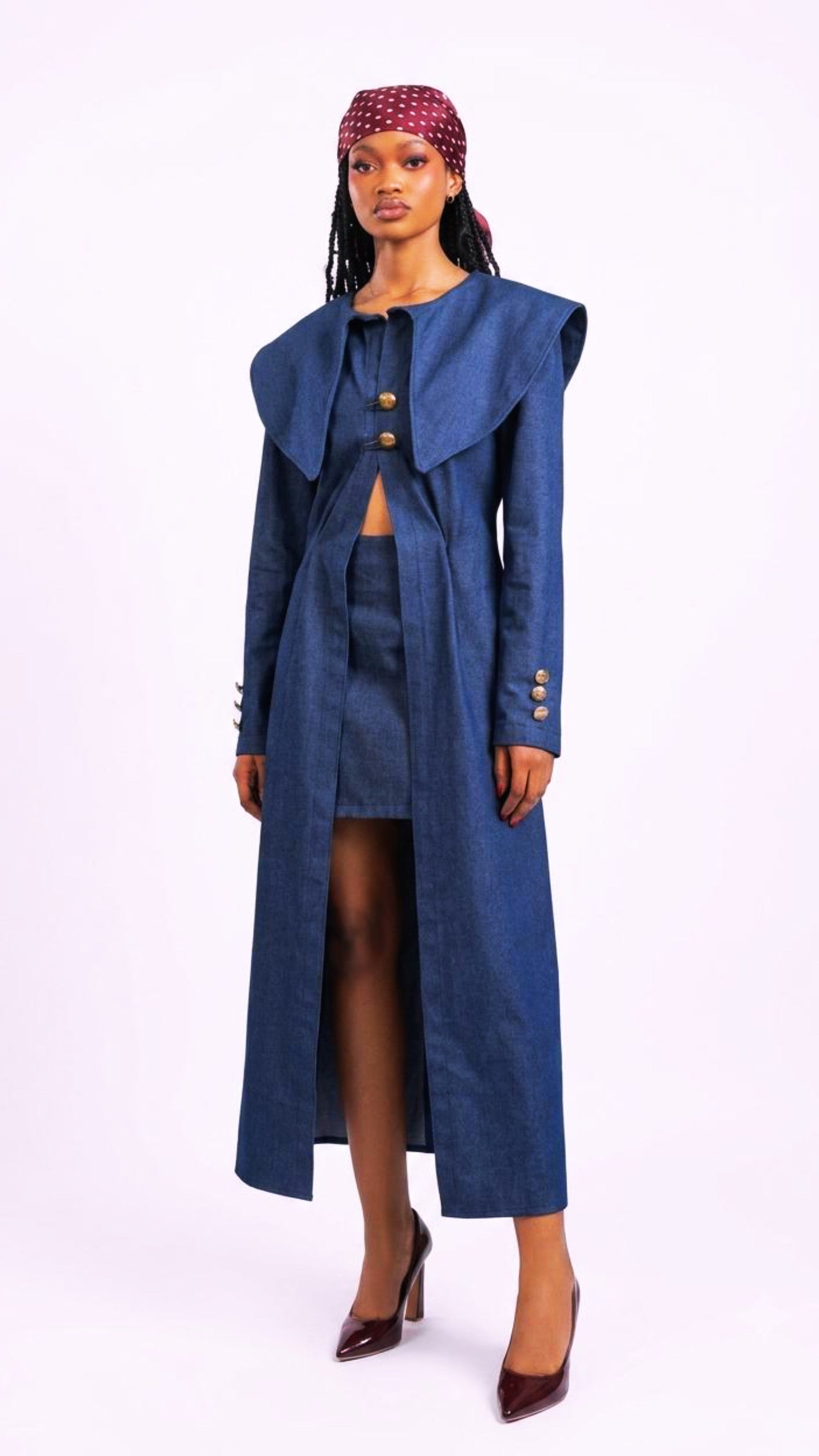 Robinhood Denim Trench